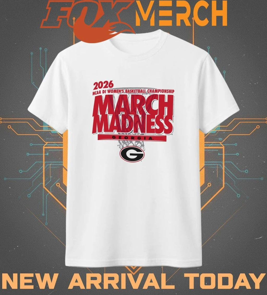 Georgia Bulldogs 2026 NCAA DI Women’s Basketball Championship March Madness t-shirt