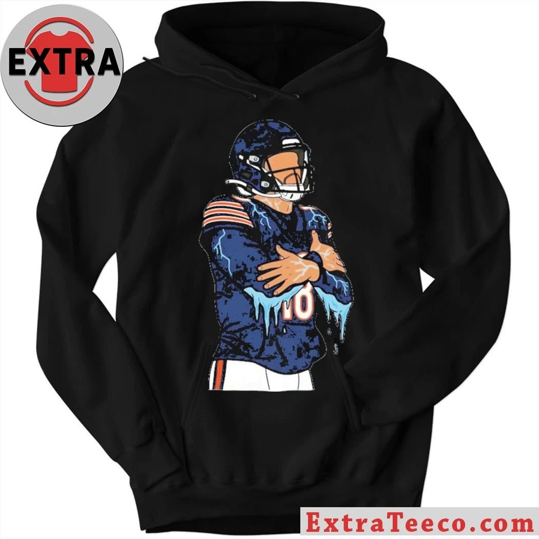 Caleb Williams Iceman Chicago Football Cold #18 Fan Shirt