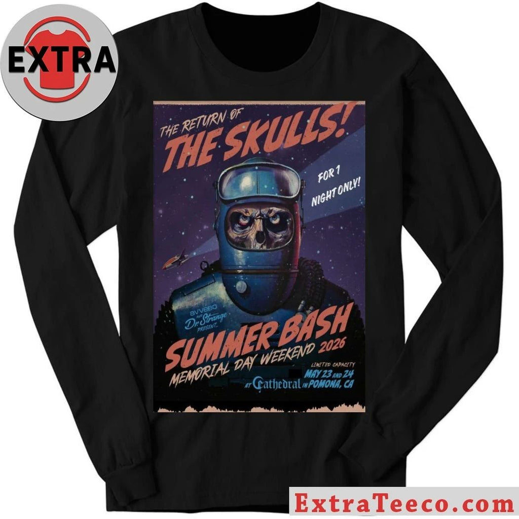 Poster The Skulls At The Cathedral Pomona In Pomona, CA On May 23-24, 2026 Shirt
