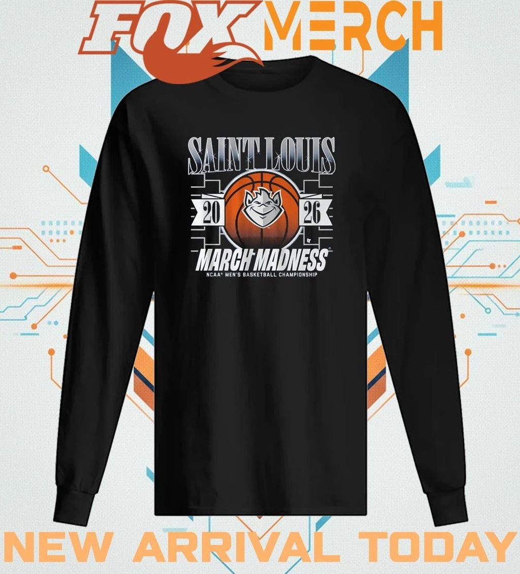 St. Louis Billikens Women’s Basketball 2026 March Madness t-shirt