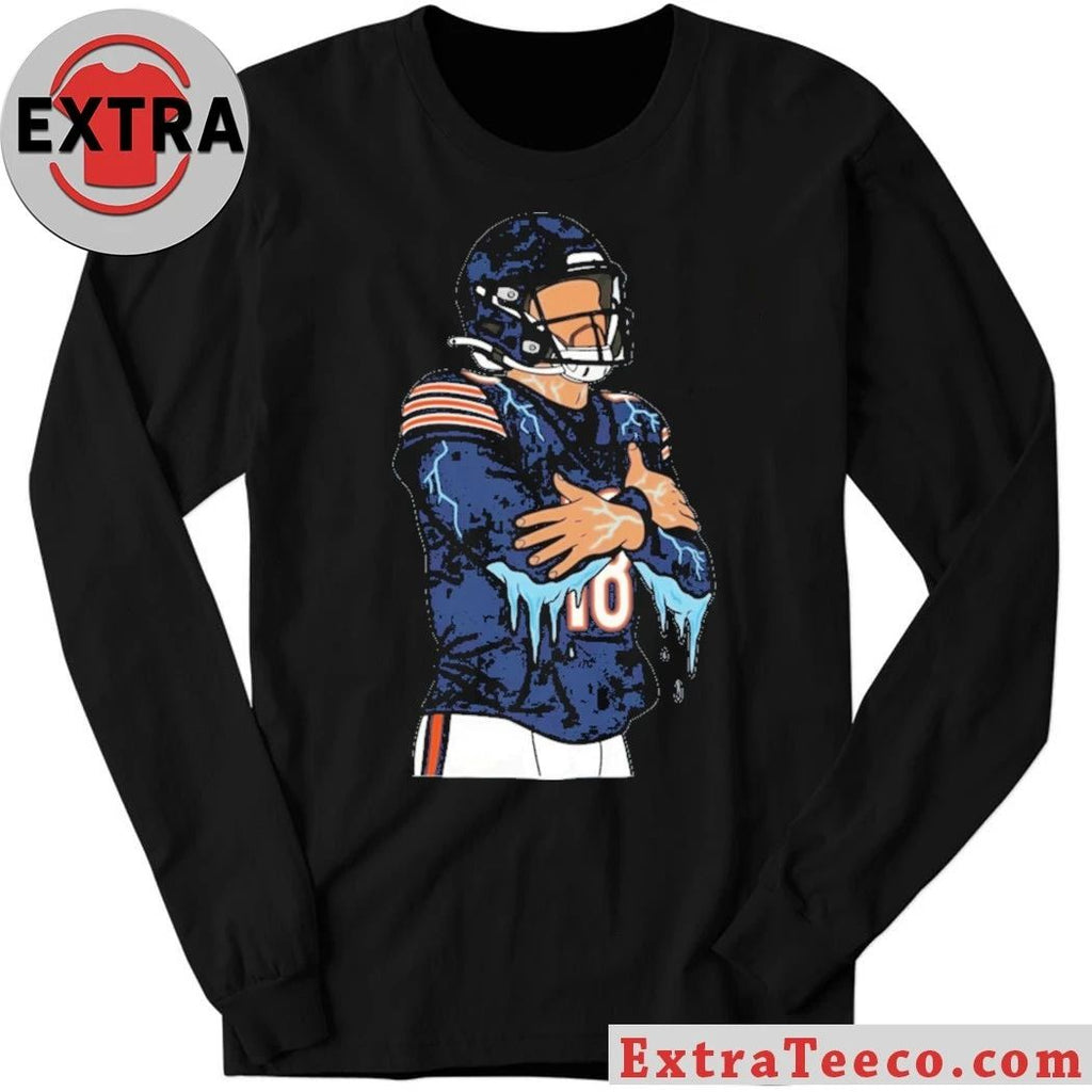 Caleb Williams Iceman Chicago Football Cold #18 Fan Shirt