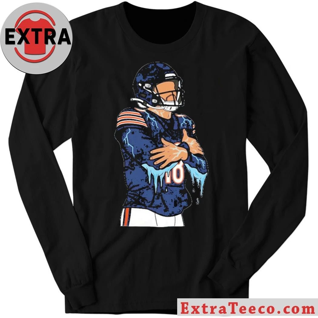 Caleb Williams Iceman Chicago Football Cold #18 Fan Shirt