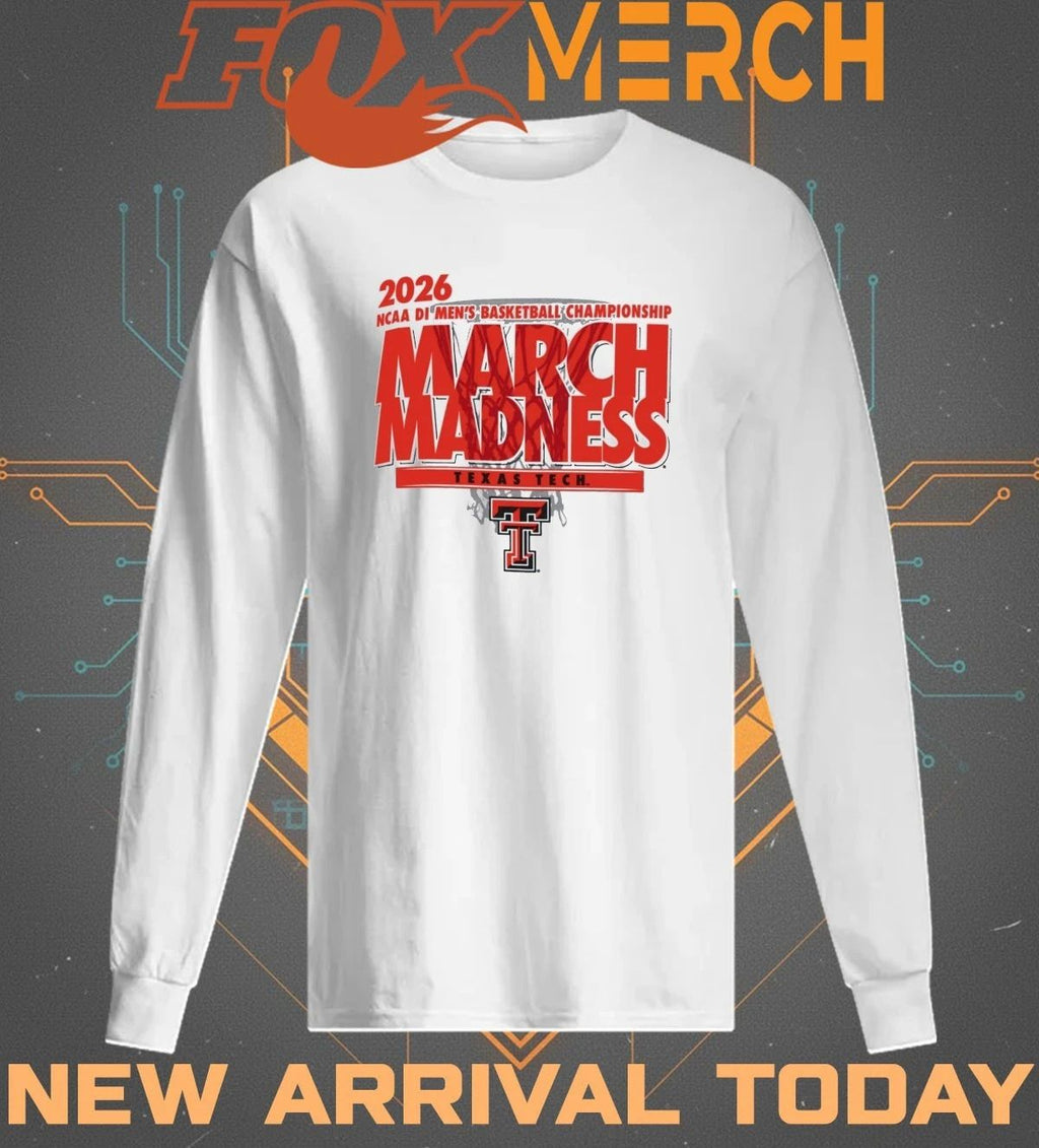 Texas Tech Red Raiders 2026 NCAA DI Men’s Basketball Championship March Madness shirt