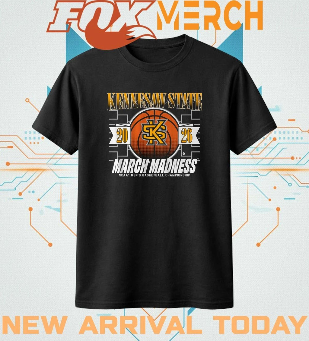 Kennesaw State Owls 2026 March Madness NCAA Men’s Basketball Championship shirt