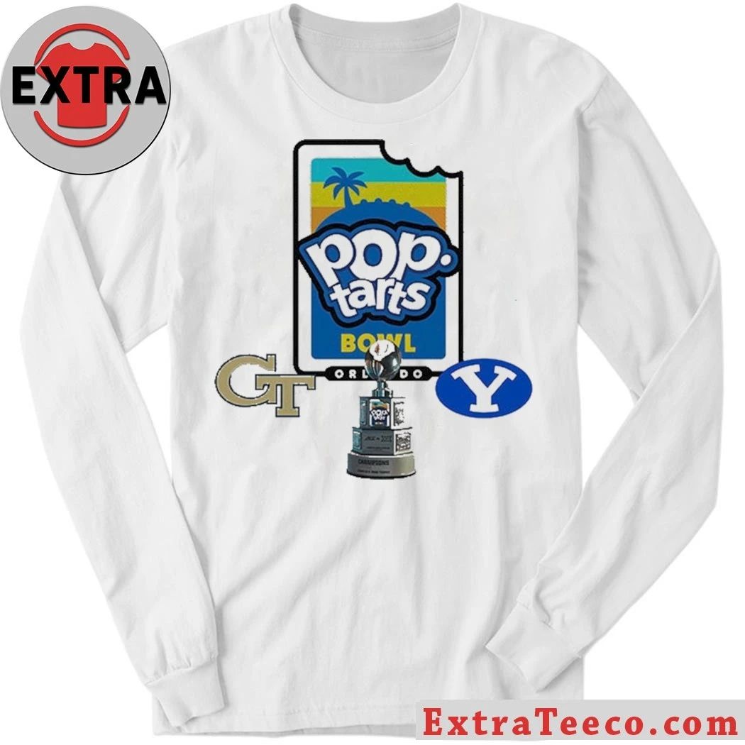Original Pop Tarts Bowl BYU Cougars Versus Georgia Tech Yellow Jackets Bowl Season College Football 2025 2026 Logo Shirt