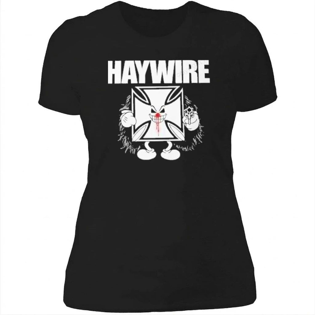 Haywire And Andrew WK Manifesting Collab Tour Concept 2026 By Microwave Salad Logo Shirt