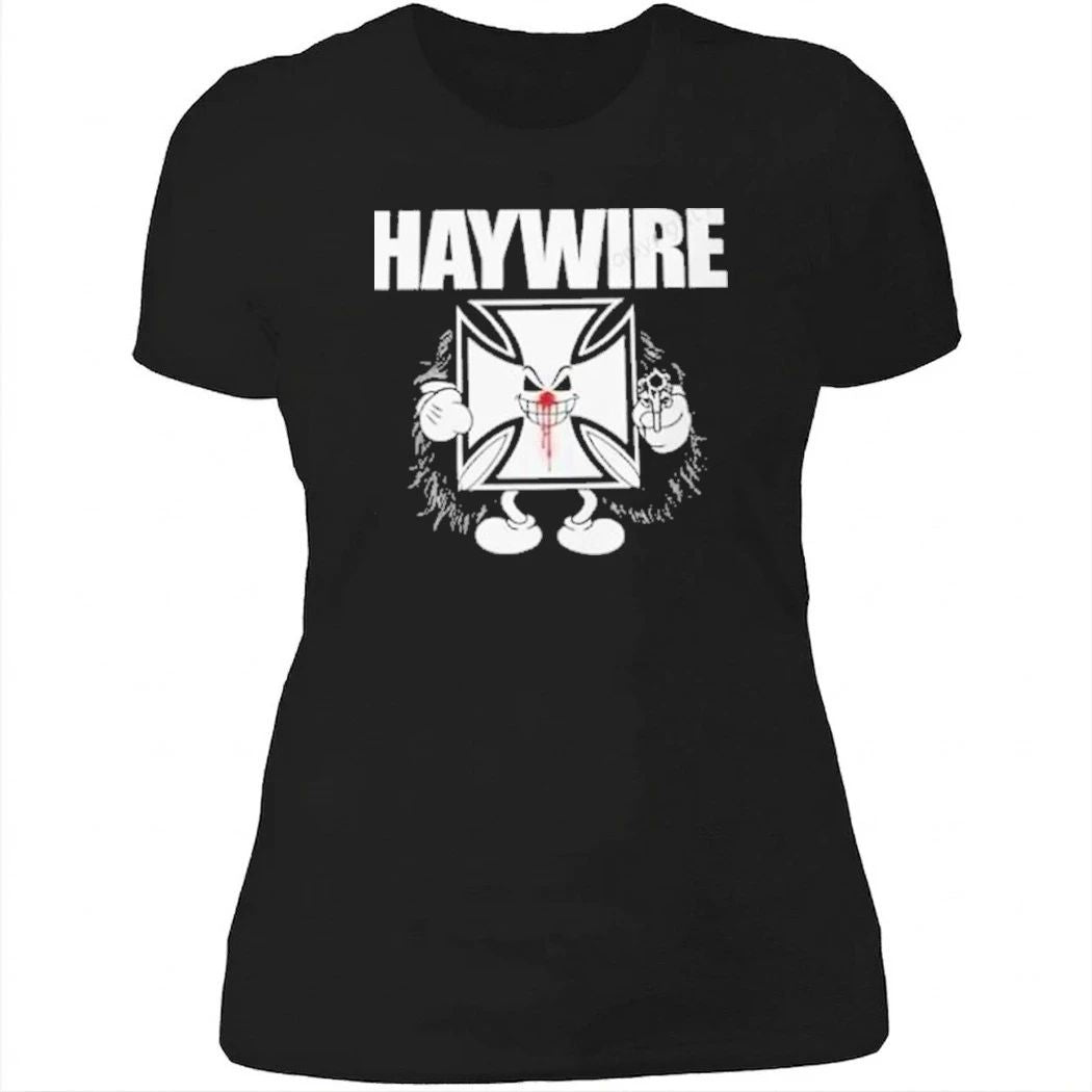 Haywire And Andrew WK Manifesting Collab Tour Concept 2026 By Microwave Salad Logo Shirt