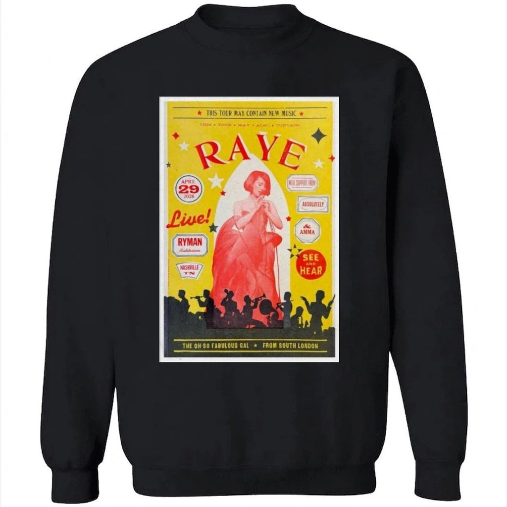 Ryman Auditorium RAYE Apr 29 2026 Poster Shirt