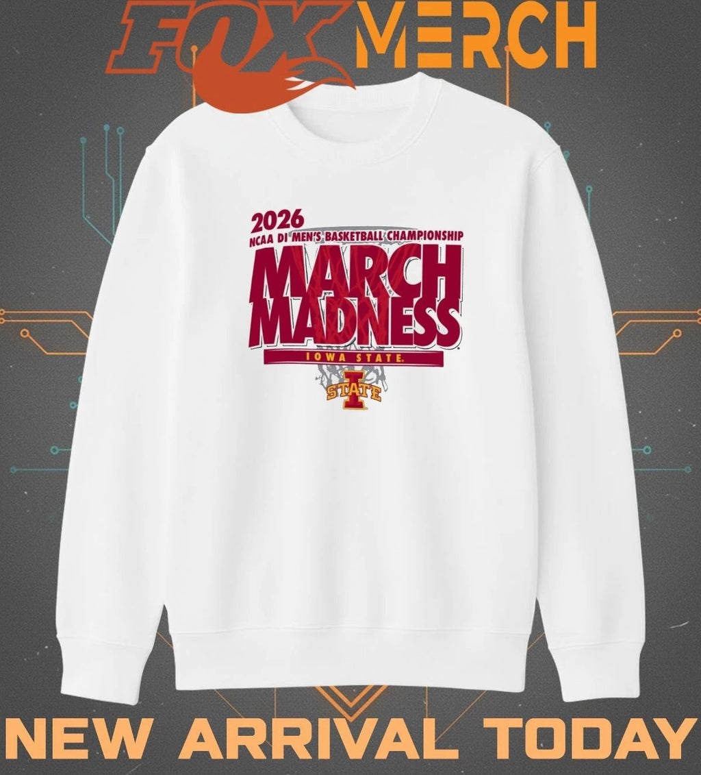 Iowa State Cyclones 2026 NCAA DI Men’s Basketball Championship March Madness t-shirt