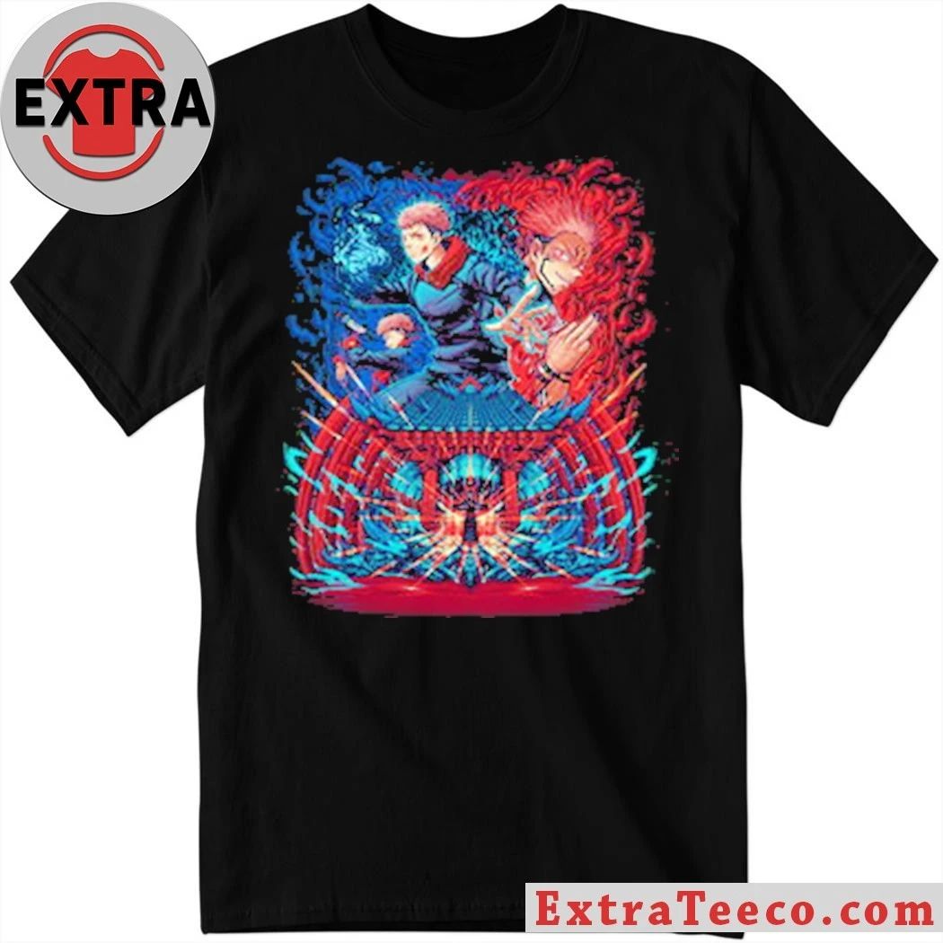 Jujutsu Kaisen Yuji Itadori And Ryomen Sukuna Void Possession T-shirt