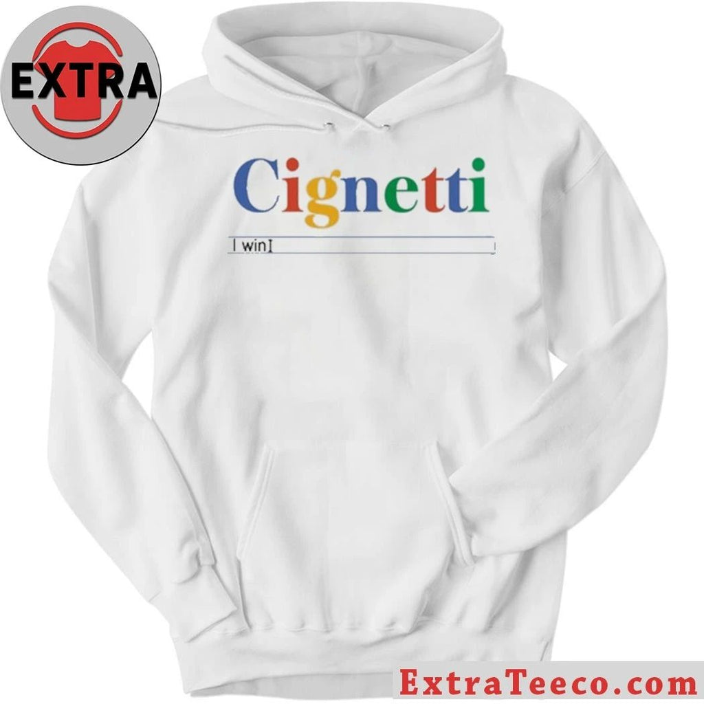 Cignetti I Win Search Bar 2026 T-Shirt