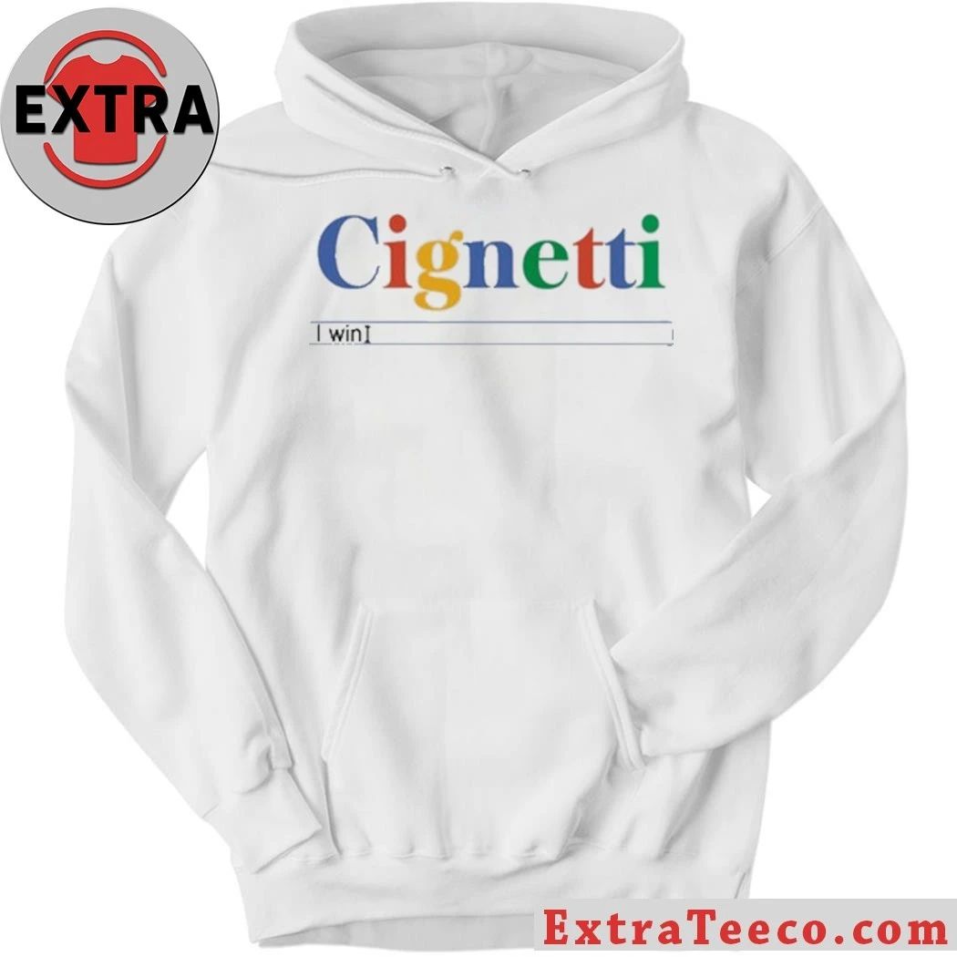 Cignetti I Win Search Bar 2026 T-Shirt