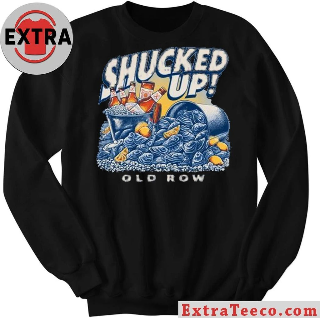 Shucked Up Fresh oysters, lemon and a bucket of cold beer Shirt