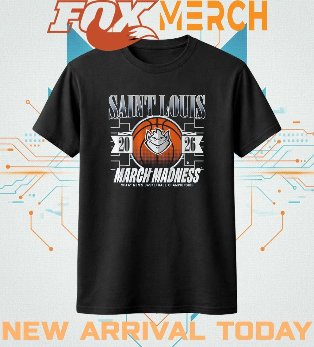 St. Louis Billikens Women’s Basketball 2026 March Madness t-shirt