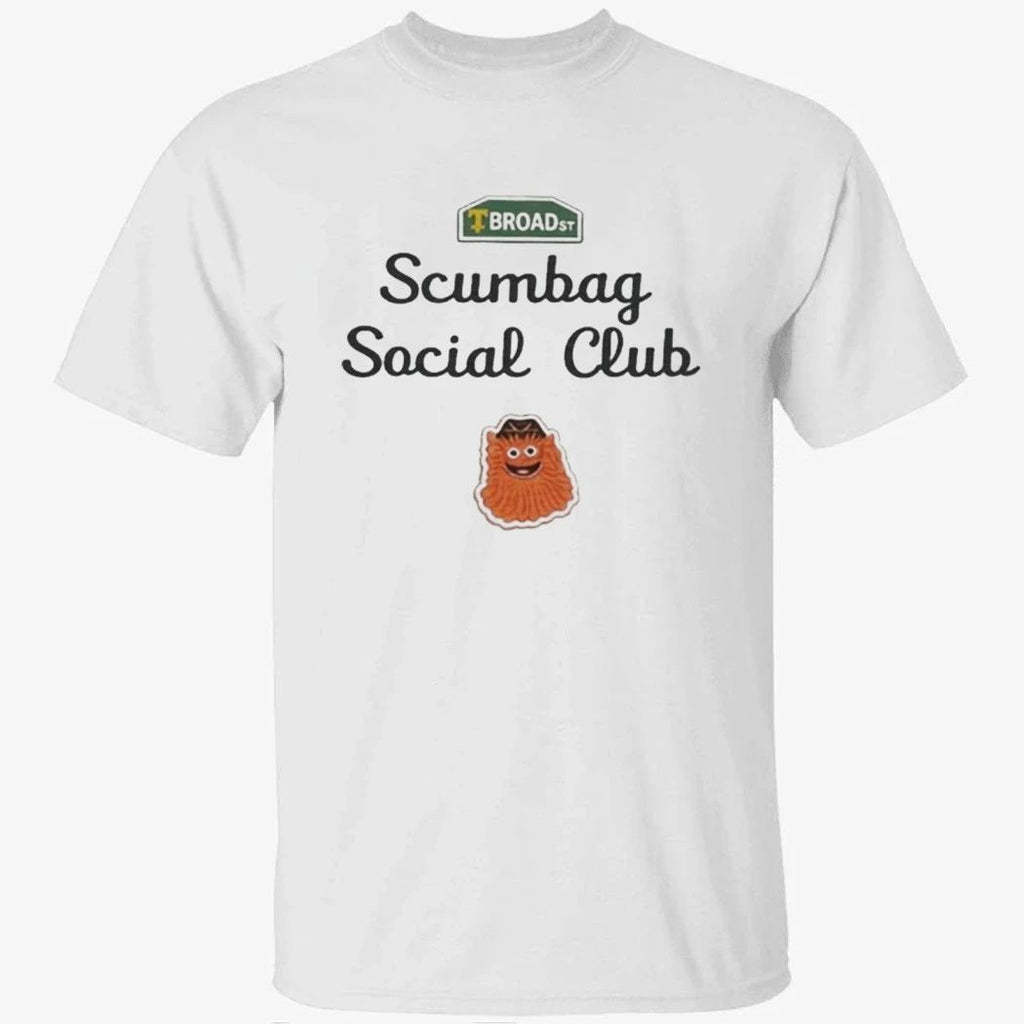 Broad Street Scumbag Social Club Flyer Shirt