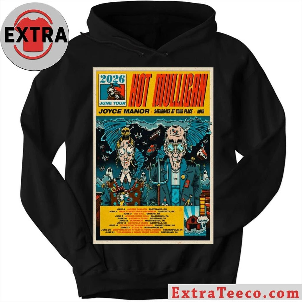 Mulligan Alternative Rock Tour 2026 Poster Shirt