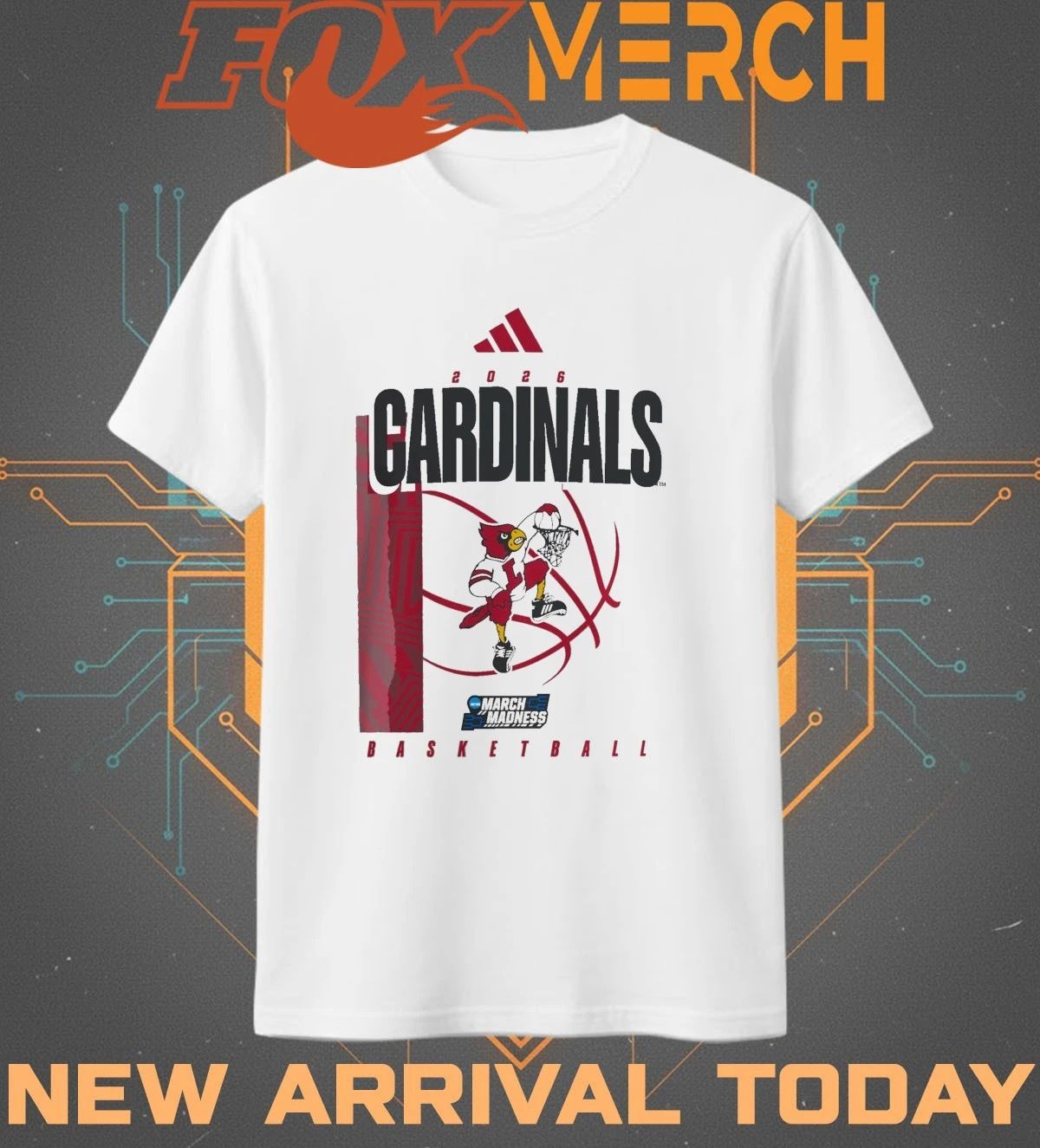 Louisville Cardinals Basketball March Madness 2026 t-shirt