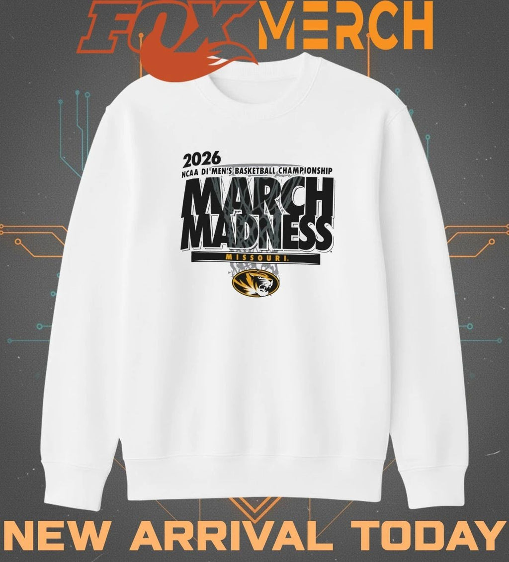 Missouri Tigers 2026 NCAA DI Men’s Basketball Championship March Madness shirt