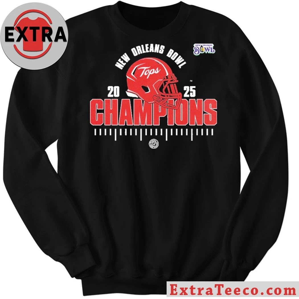Original Western Kentucky Hilltoppers New Orleans Bowl Champions NCAA Football 2025 Logo Shirt