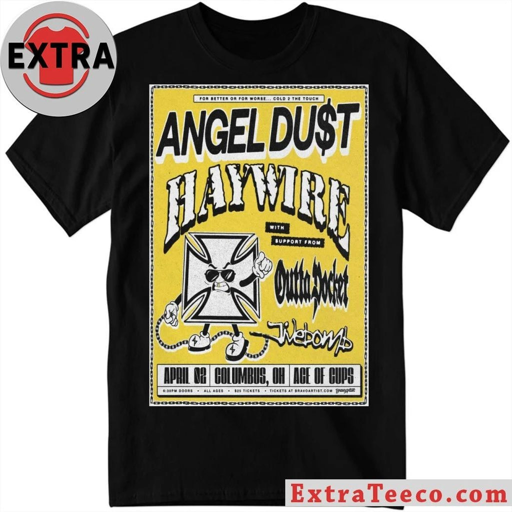 Angel Du$t April 2 2026 At Ace Of Cups Show Poster Shirt