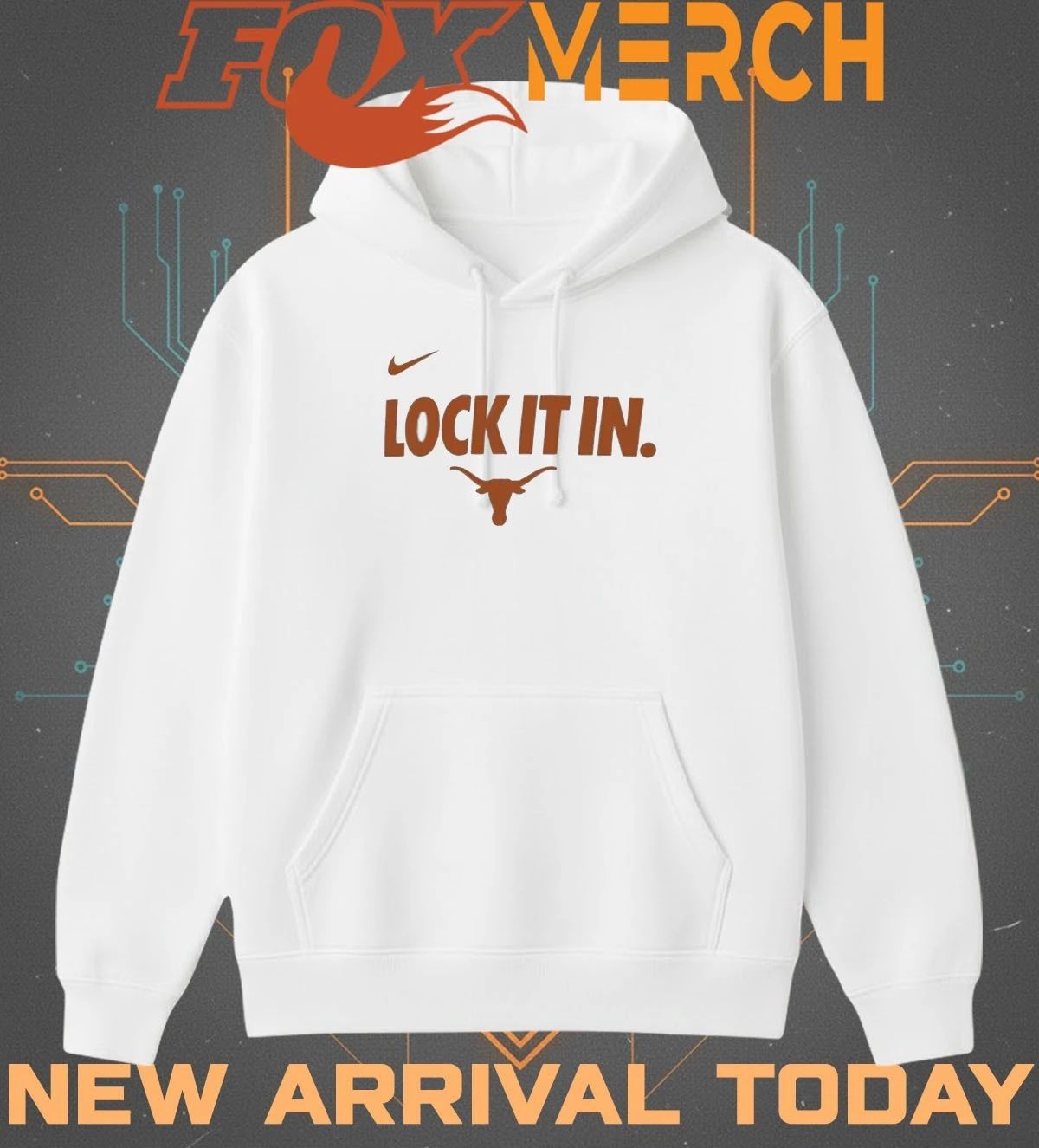 Texas Longhorns Lock It In 2026 On-Court Bench Legend Dri-FIT t-shirt