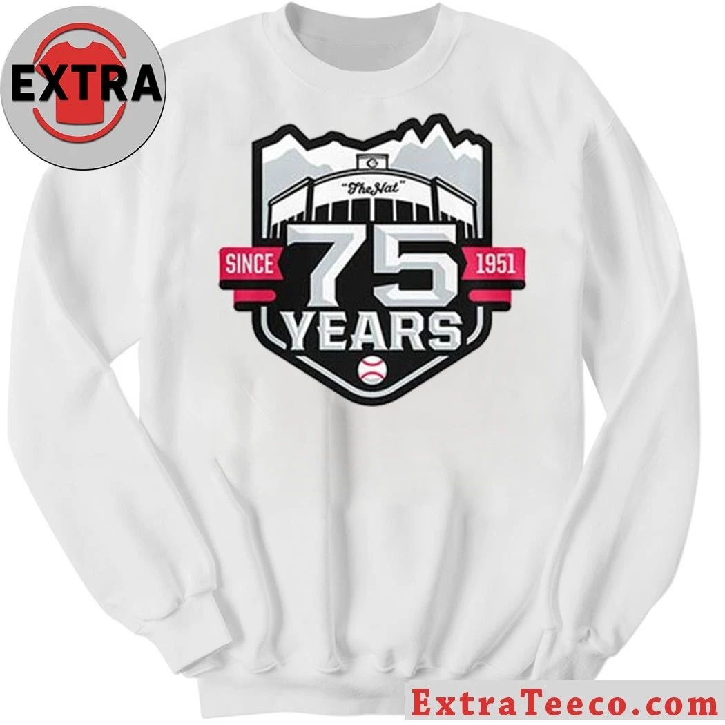 Vancouver Canadians 75th Anniversary Logo Hoodie T-Shirt