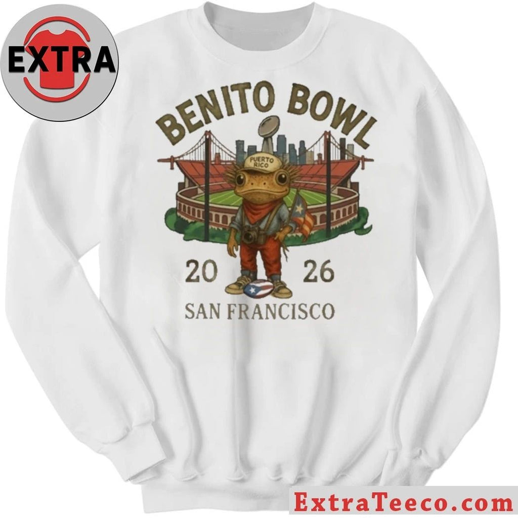 Benito Bowl Puerto Rico Coqui Frog San Francisco Shirt