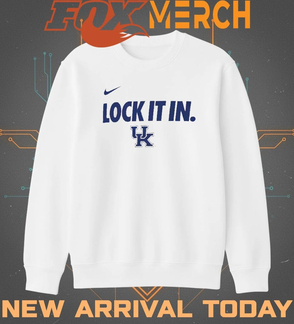 Kentucky Wildcats Lock It In 2026 On-Court Bench Legend Dri-FIT t-shirt