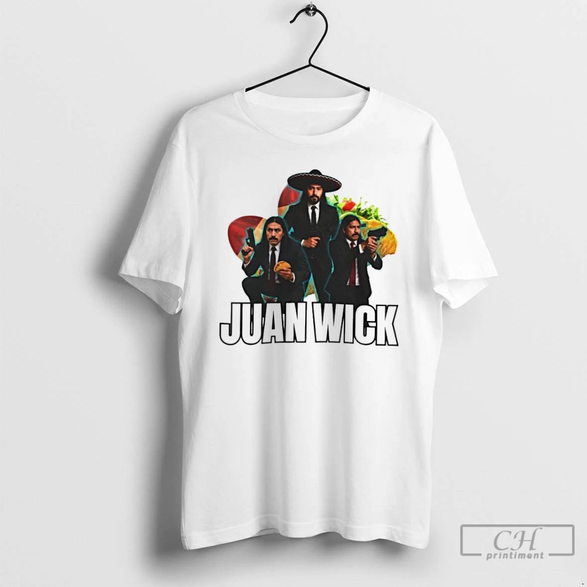 Premium Juan Wick John Wick Graphic T Shirts