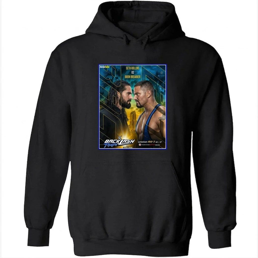 Seth Rollins Vs Bron Breakker Backlash Tampa Poster Shirt