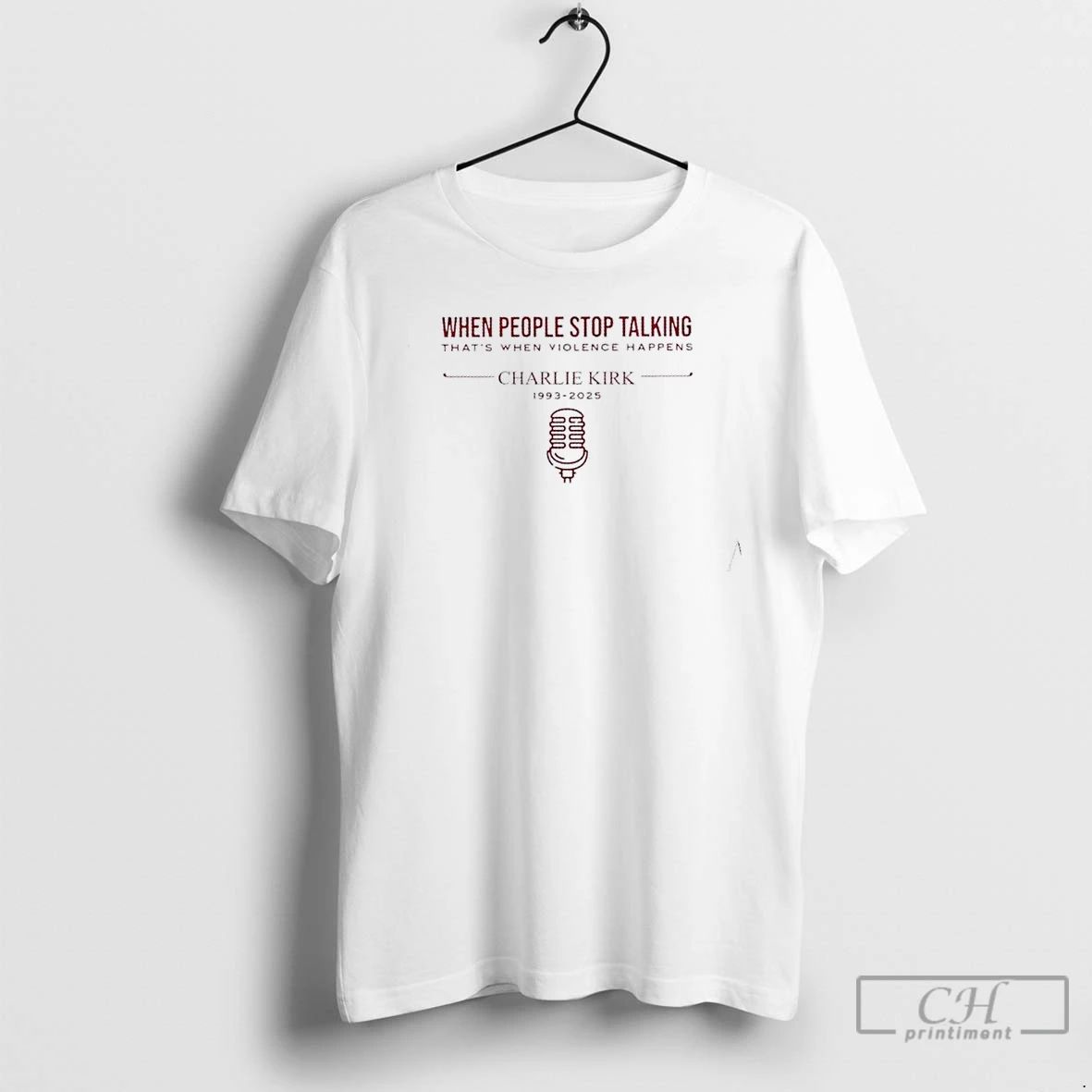 Premium When People Stop Talking Thats When Violence Happens Charlie Kirk X University Of Oklahoma
