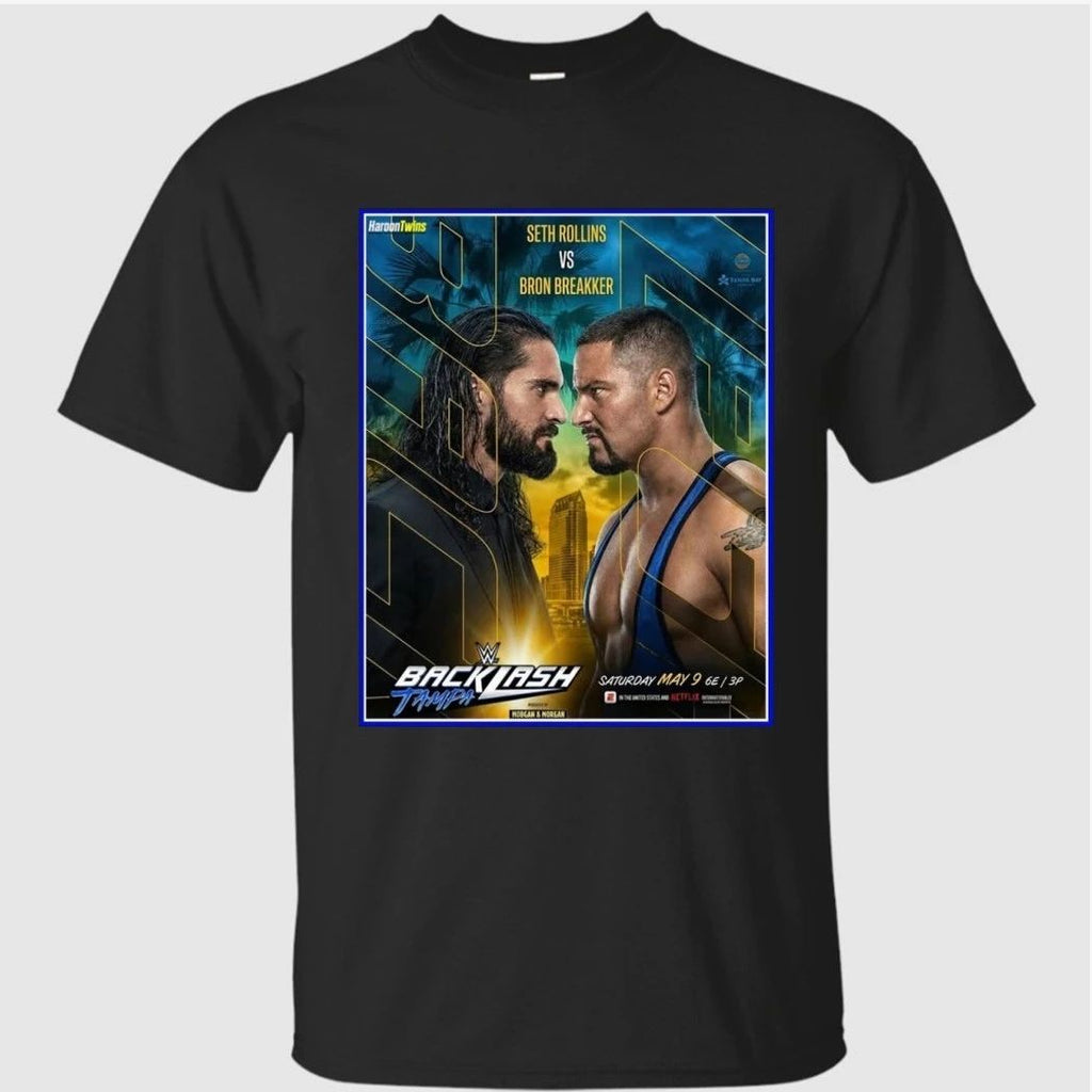 Seth Rollins Vs Bron Breakker Backlash Tampa Poster Shirt