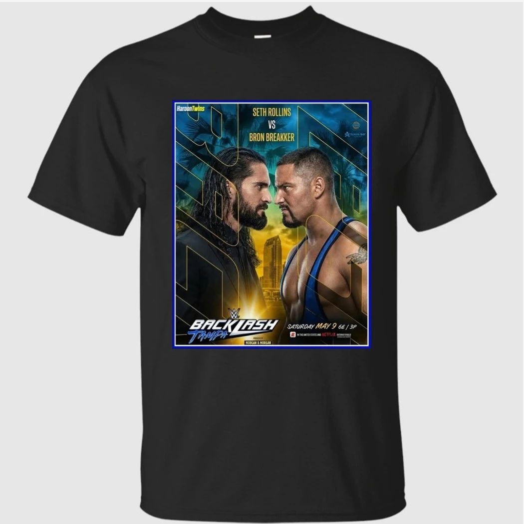 Seth Rollins Vs Bron Breakker Backlash Tampa Poster Shirt