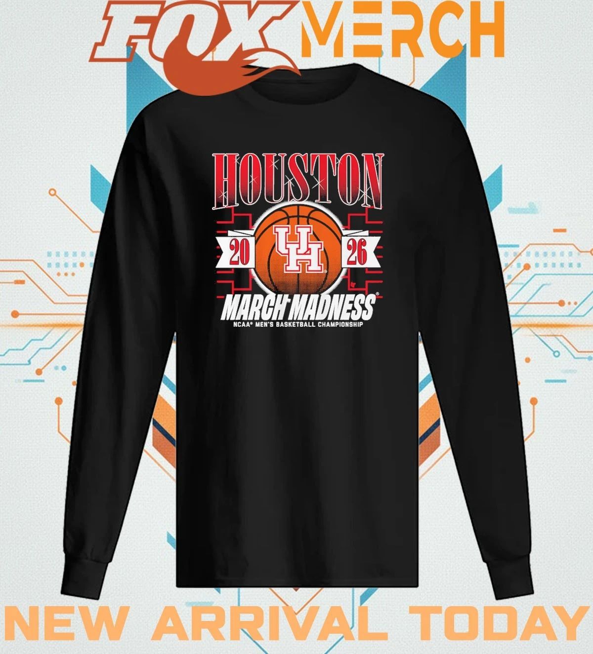 Houston Cougars Men’s Basketball 2026 March Madness t-shirt