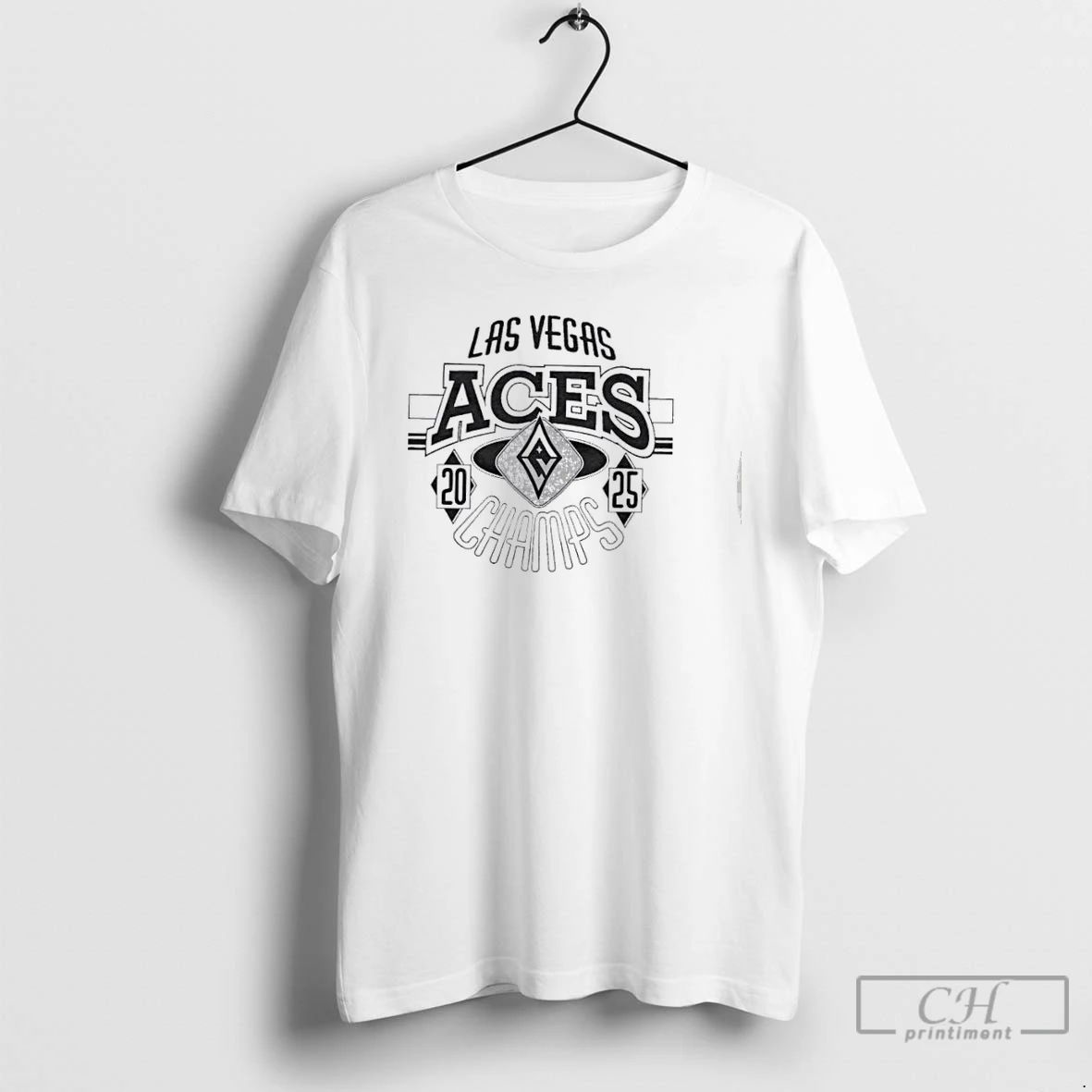 Premium Las Vegas Aces 2025 Wnba Champs Retro T Shirts