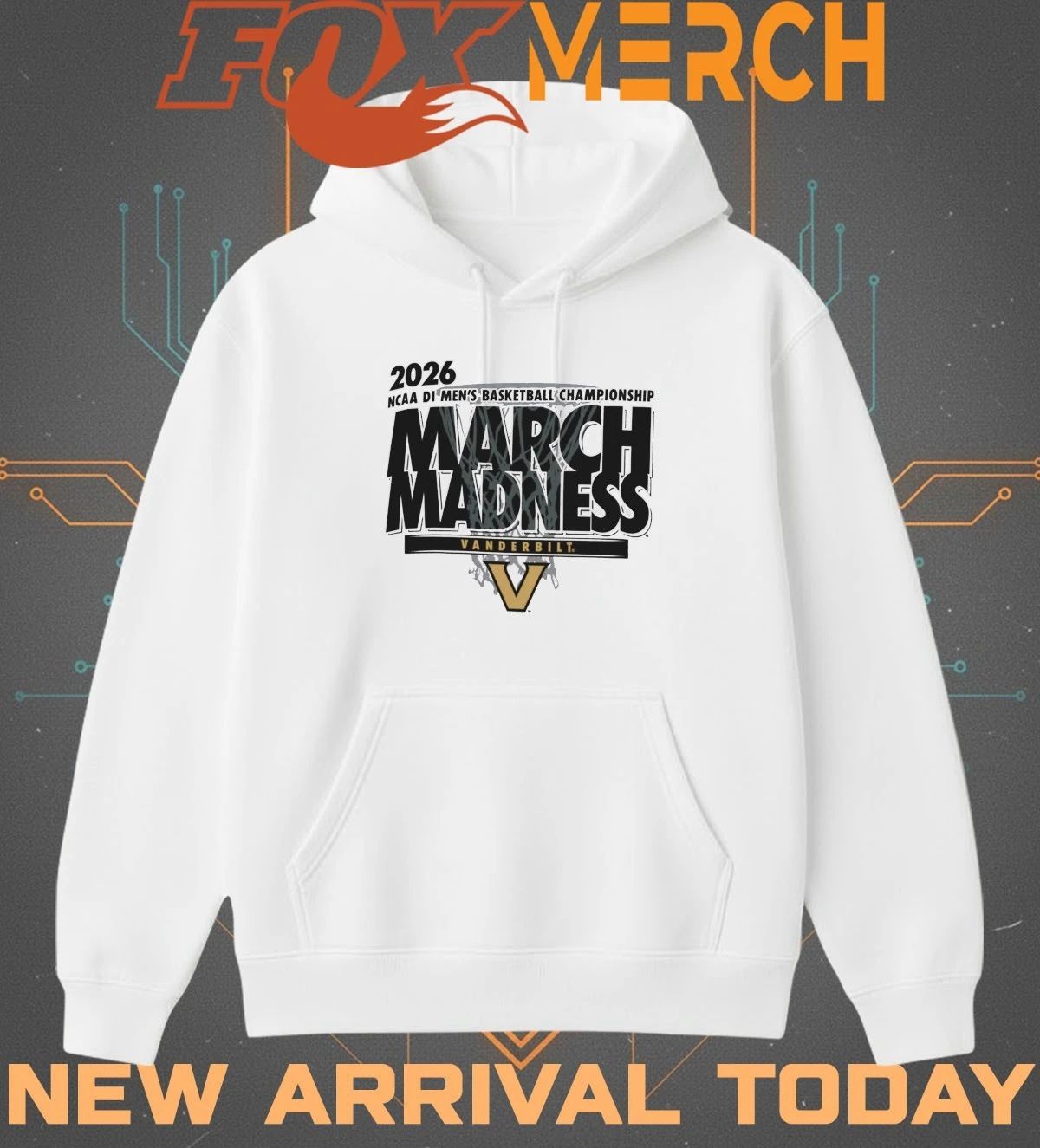 Vanderbilt Commodores 2026 NCAA DI Men’s Basketball Championship March Madness shirt