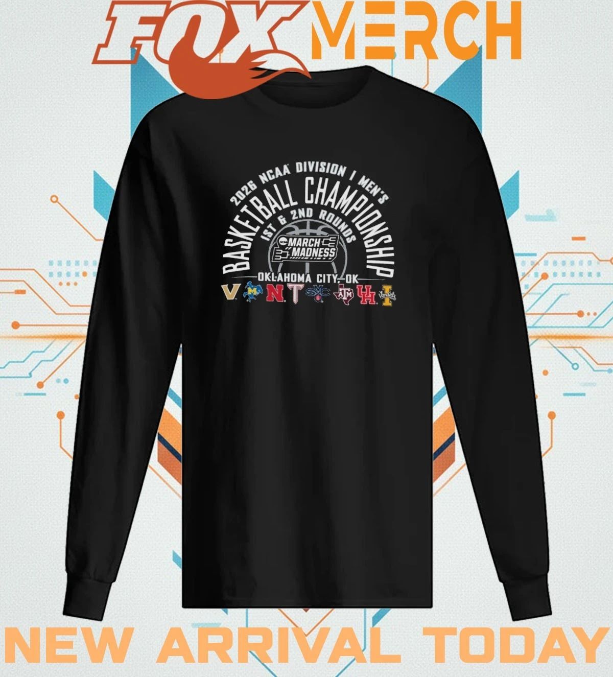 2026 NCAA Division I Men’s Basketball Championship 1st & 2nd Oklahoma City, Ok shirt