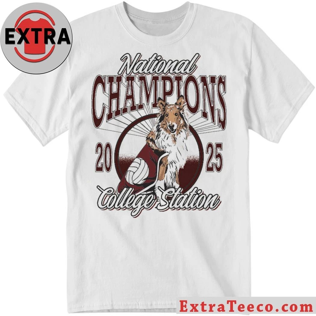 Original Shetland Sheepdog TEXAS National Champions 2025 College Station Shirt