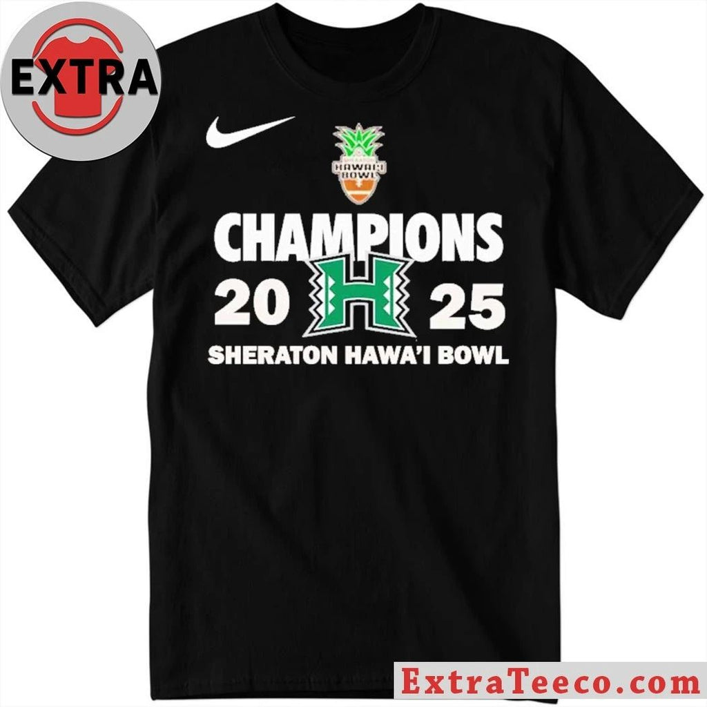 Original Celebrating the victory of the Hawaii Rainbow Warriors at the Sheraton Hawaii Bowl in 2025 Shirt
