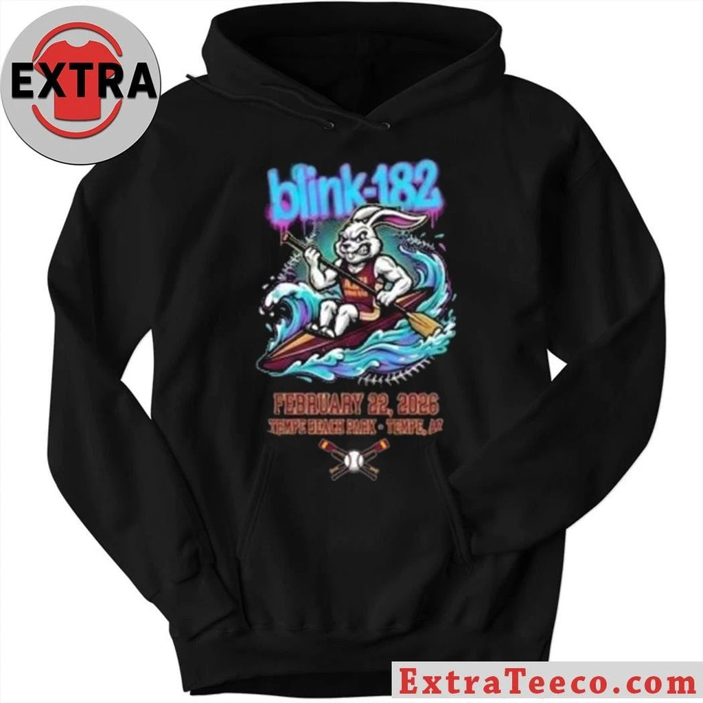 Blink-182 February 22 2026 Innings Festival Arizona Tempe Beach Park Tempe Arizona Collab ASU Rowing Club Shirt