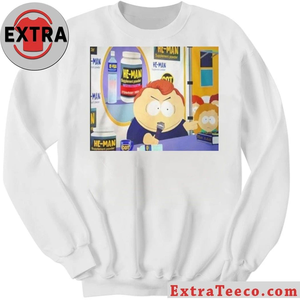 Original Charlie Kirk Eric Cartman South Park Parody Awesome-O Shirt