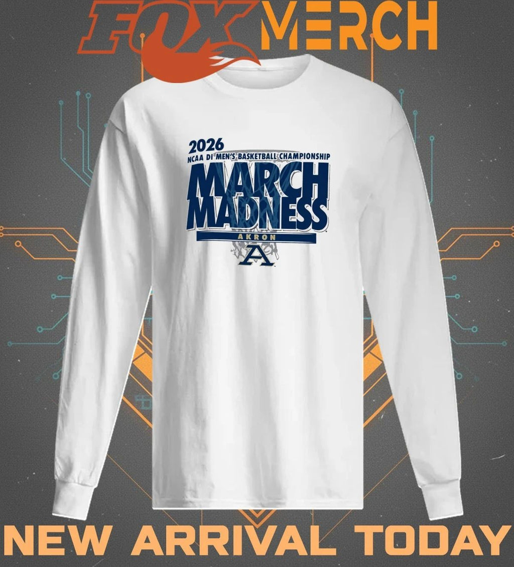 Akron Zips 2026 NCAA DI Men’s Basketball Championship March Madness t-shirt