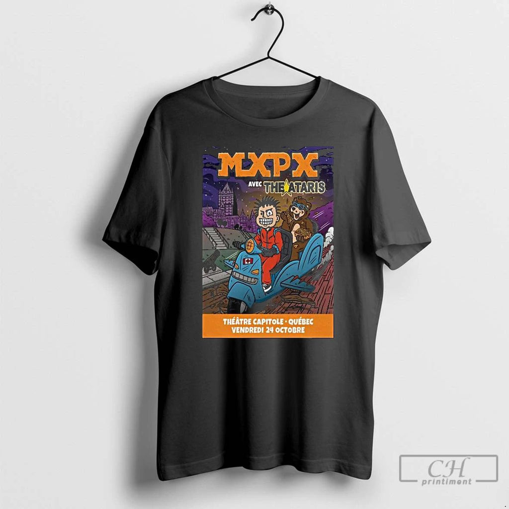Premium Mxpx October 24 2025 Theatre Capitole Shows Long Sleve T Shirts