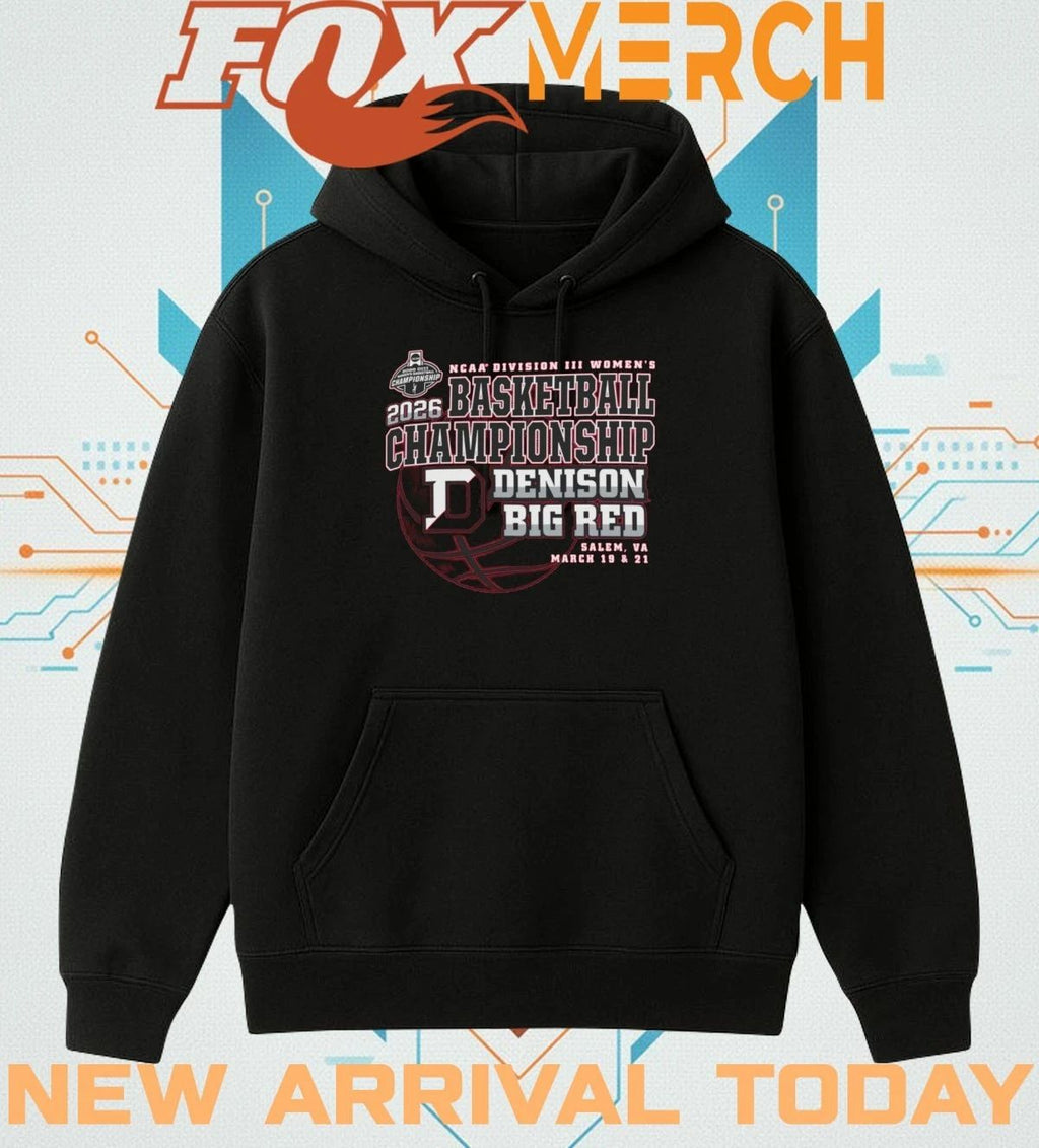 Denison Big Red 2026 NCAA Division III Women’s Basketball Championship Salem, VA march 19 & 21 shirt