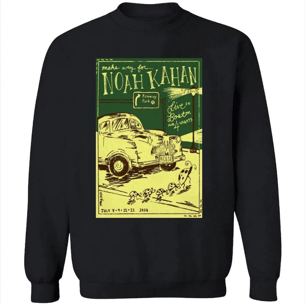Noah Kahan July 7-12 2026 Fenway Fark Poster Shirt