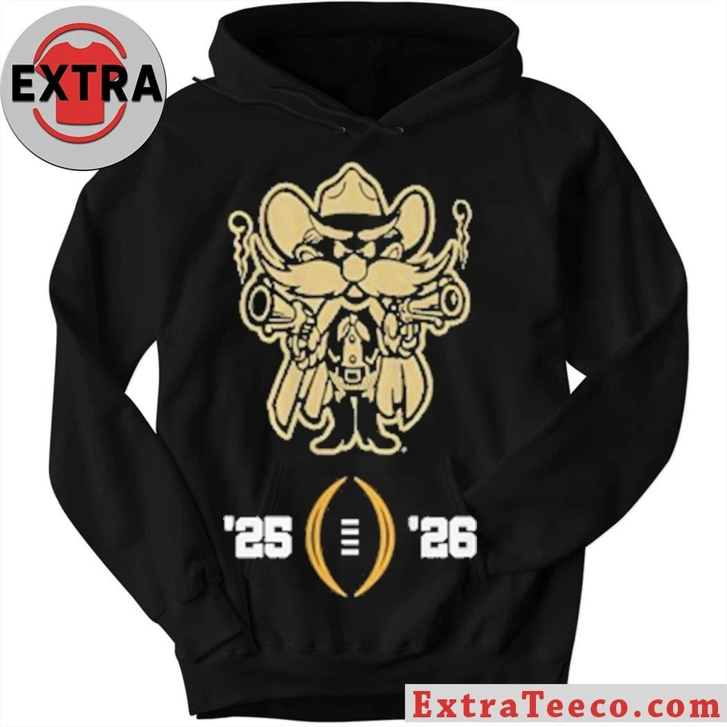 Original The Raider Red mascot of Texas College of Technology Football Playoff 2025-26 Shirt