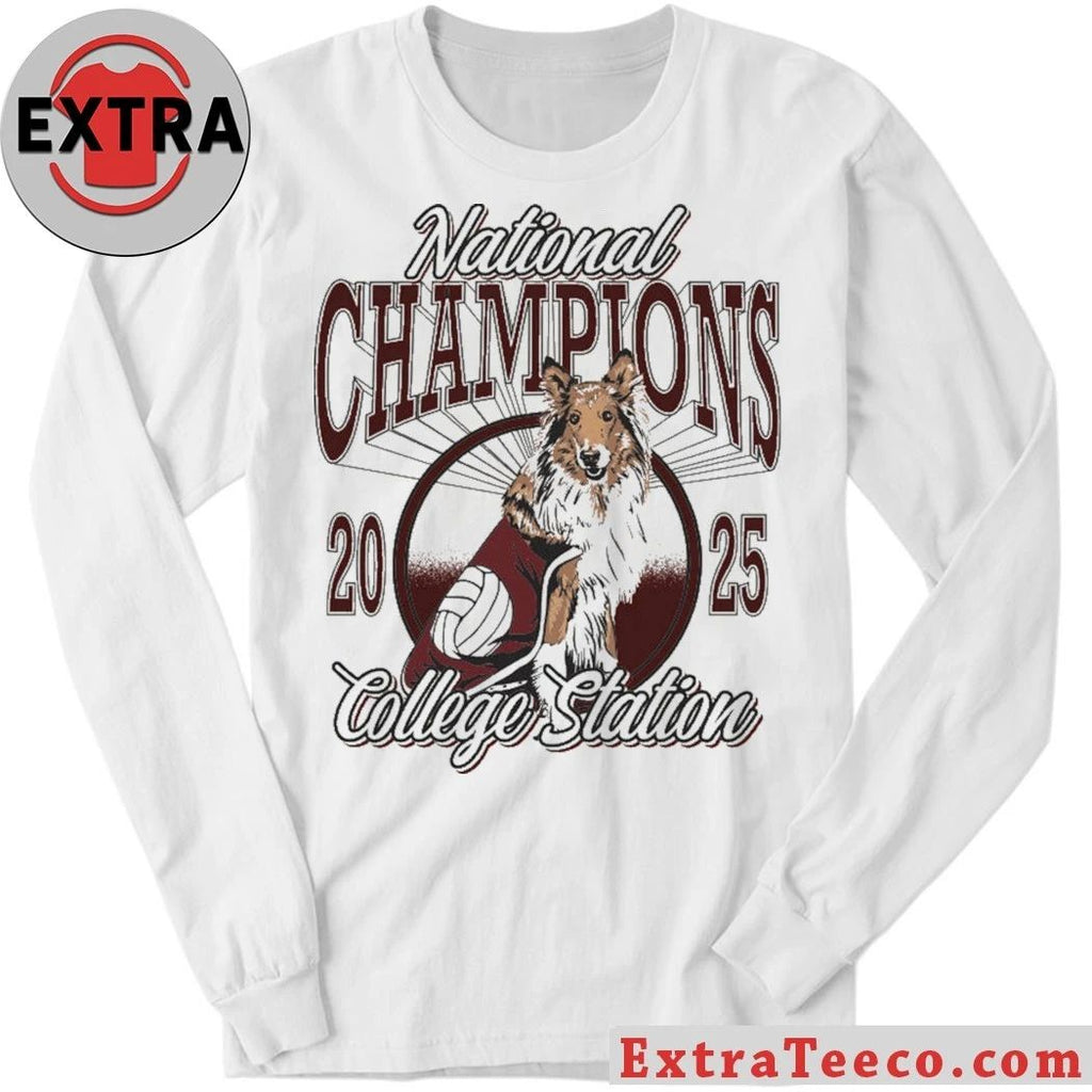 Original Shetland Sheepdog TEXAS National Champions 2025 College Station Shirt