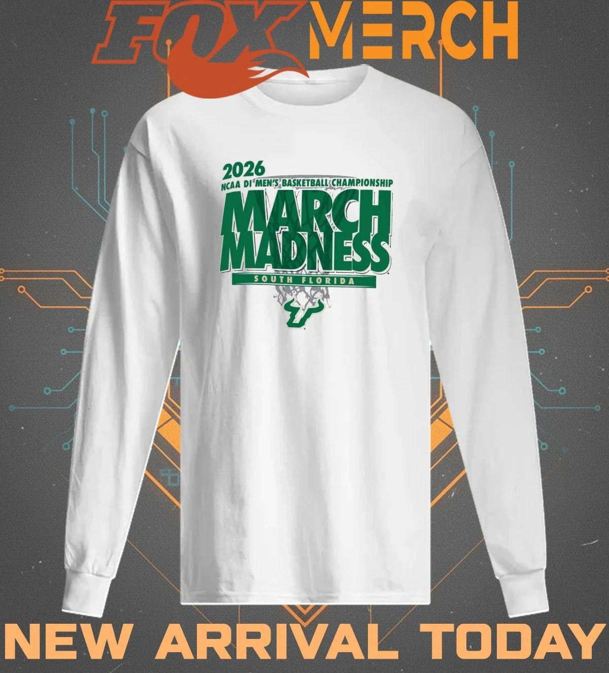 South Florida Bulls 2026 NCAA DI Men’s Basketball Championship March Madness shirt
