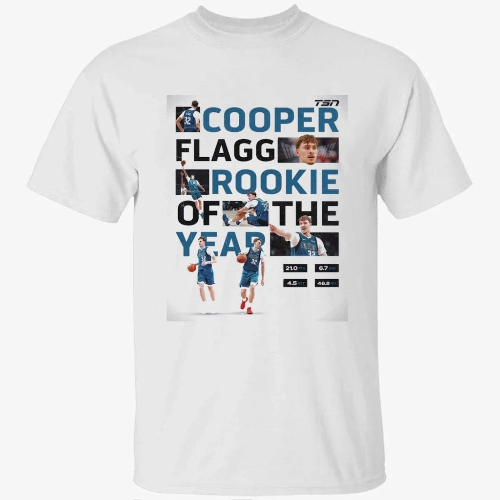 Cooper Flagg Rookie Of The Year 2026 Shirt