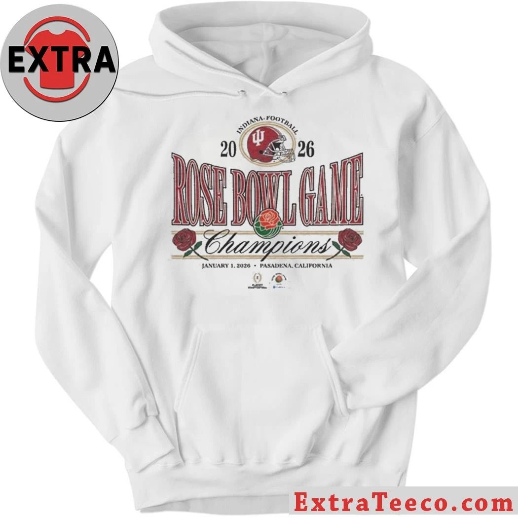 Original This t-shirt commemorates the Indiana Football team’s victory in the Rose Bowl Game on January 1, 2026, in Pasadena, California.